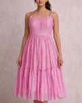Blush Tiered Dress